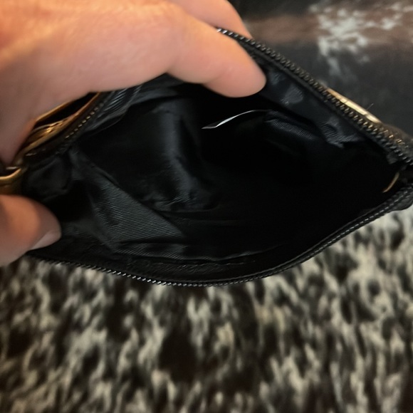 Little Brownie wristlet with bright colored daisies and stripes - Picture 3 of 5